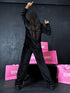 Warm suit "Mājīgais" - black